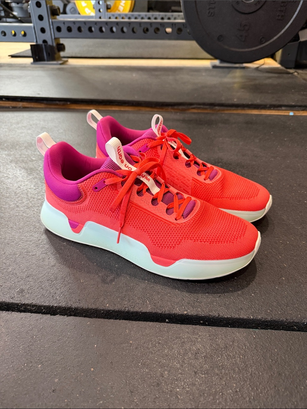 While On Earth Move Trainers Berry